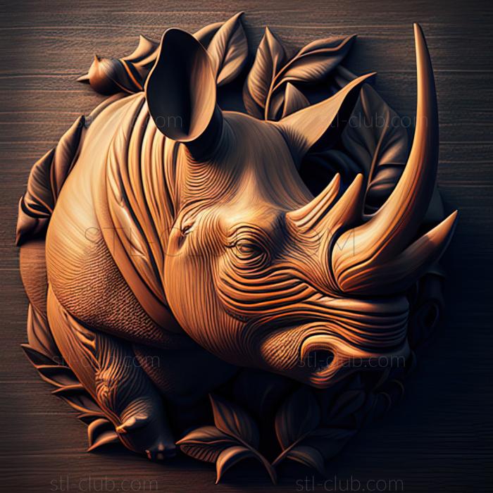 3D model st rhinocerose (STL)